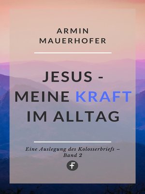 cover image of Jesus – Meine Kraft im Alltag